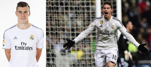 James and Gareth Bale